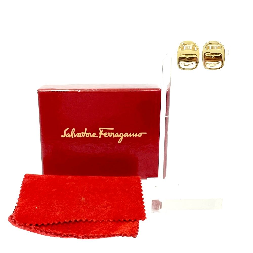 中古】【箱付き】 Salvatore Ferragamo サルヴァトーレフェラガモ GP 