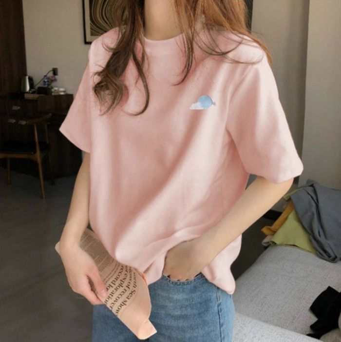 半袖Tシャツ シャツ トップス レディース チュニック 上着 夏