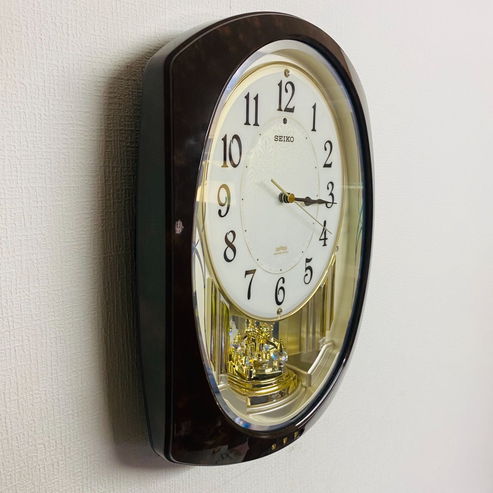 SEIKO wave symphony 電波からくり時計 AM239H - メルカリ