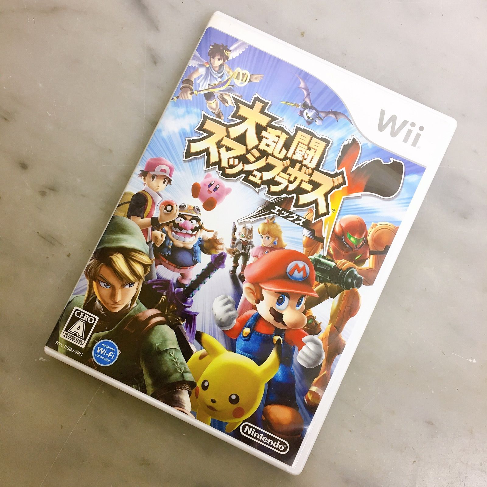 Nintendo Wii用ソフト　大乱闘スマッシュブラザーズX