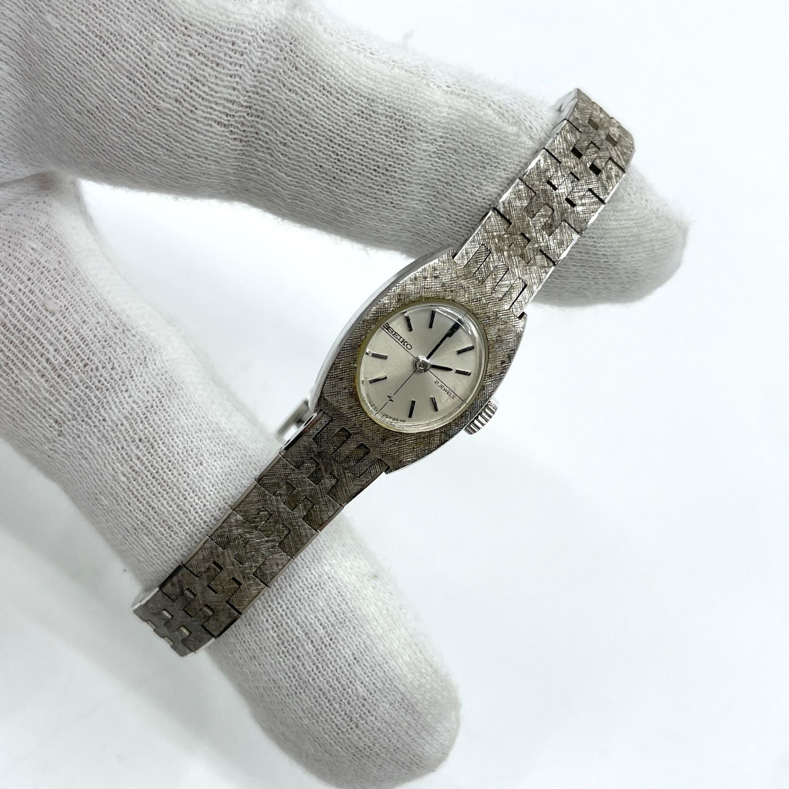 稼働品 SEIKO セイコー 腕時計 レディース 手巻き ブレスウォッチ 
