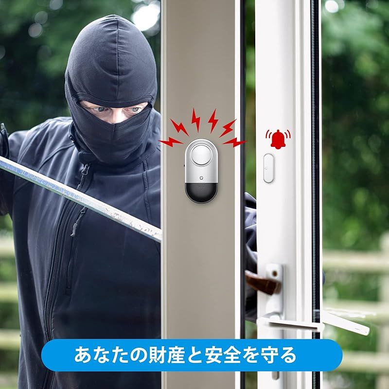 ホームウィンドウの防犯装置