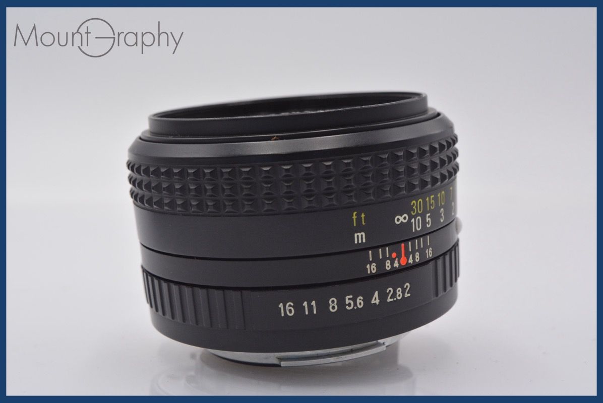 カメラ ☆良品☆ リコー RICOH XR RIKENON 50mm F2 L 前後キャップ