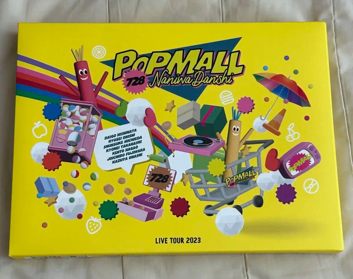 なにわ男子 POPMALL コンサート ブルーレイ Blu-ray 初回限定盤