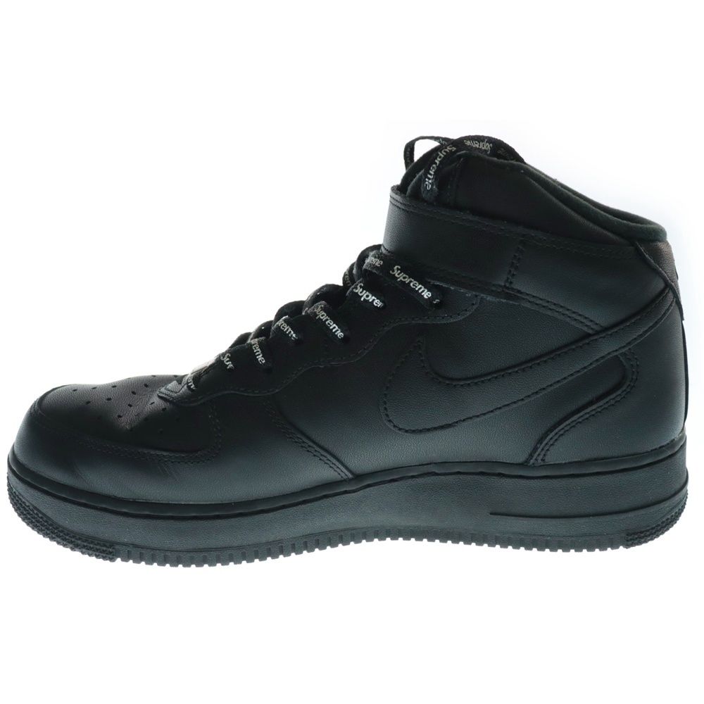 NIKE (ナイキ) ×SUPREME AIR FORCE 1 MID BLACK FZ8784-001 