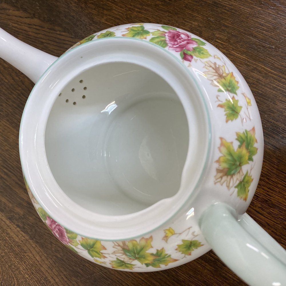 アンティーク ティーポット Shelley シェリー Royalty ロイヤルティ