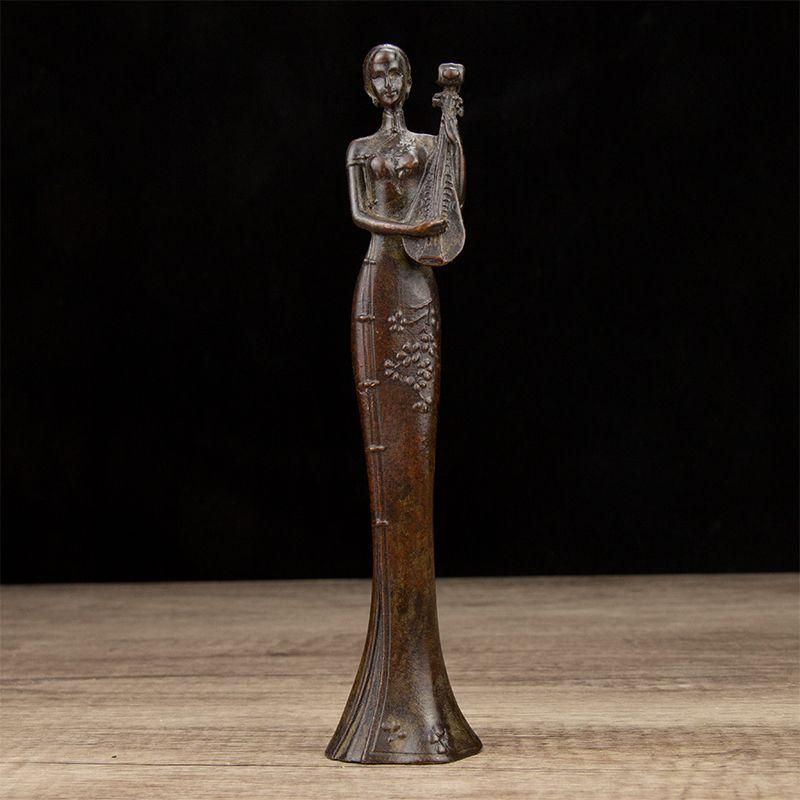 ベストセラー 美女古典琵琶博古架 メルカリ - 置物 美術品 茶寵 茶道具 工芸品