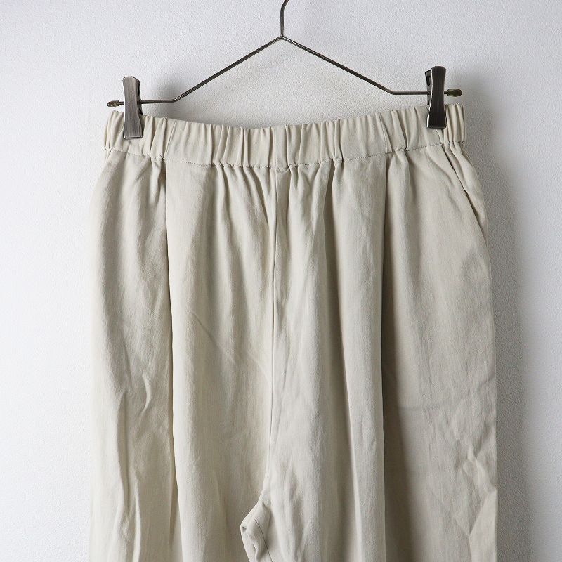美品★evam eva★24SS コットンタックパンツ テーパード 美品☆evam eva☆24SS コットンタックパンツ テーパード - メルカリ