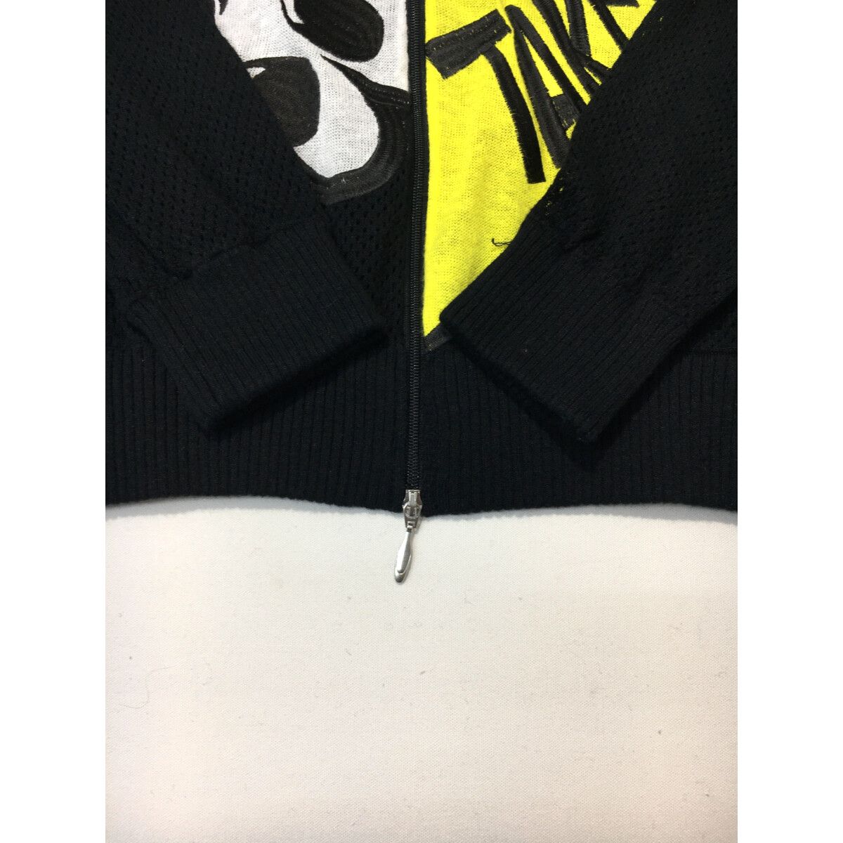 coco 中古 エムユースポーツ MU SPORTS レディース パーカー 42(L) ブラック メッシュ ダブルジップ レディース エムユースポーツ MU SPORTS パーカー 42(L