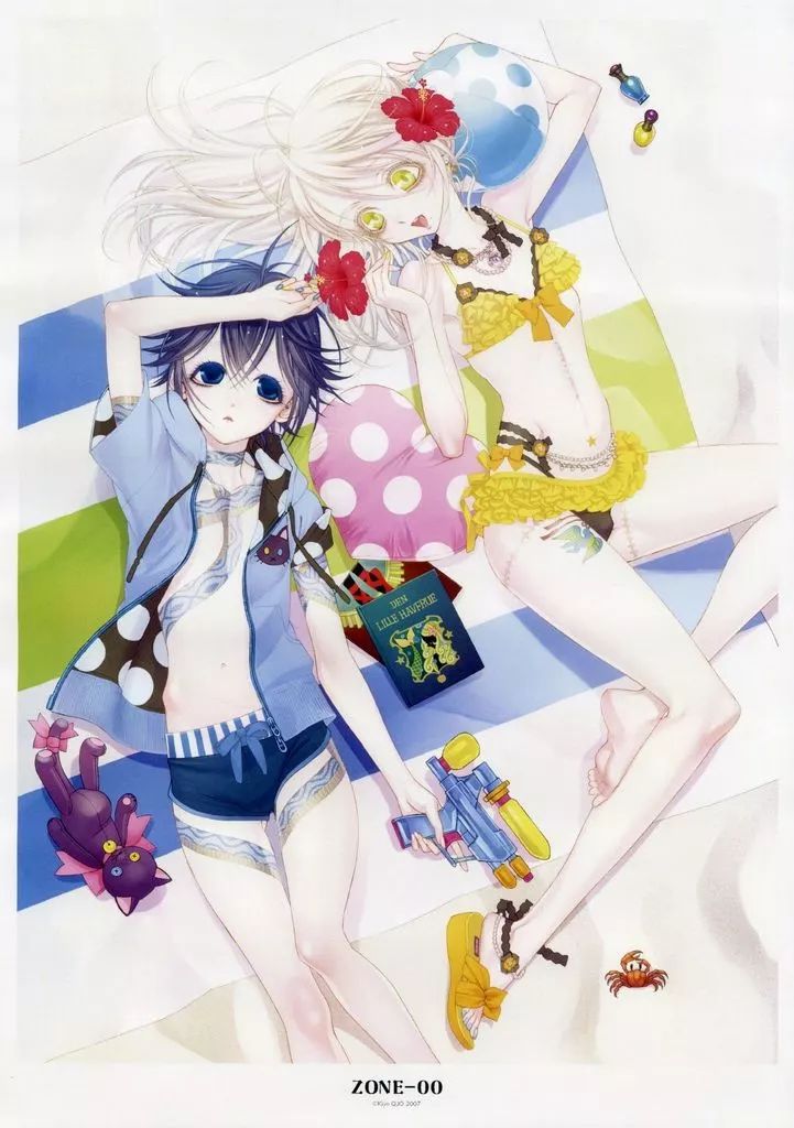 中古】ポスター A3マット加工ポスター 吉祥＆月彦 「DRAW!DRAW!×くじ