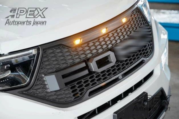 フォード エクスプローラー U625 2019年- ２色選択可 LED付き フロントグリル グリル フロントガーニッシュ 外装カスタム FORDロゴ付 FFCRYSTALESIA_COM