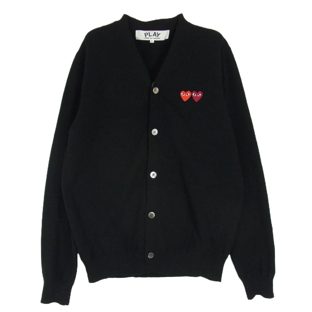 Black comme des garcons 穴あきカーディガン COMME des GARCONS HOMME PLUS - COMME des GARCONS BLACK MARKET 穴