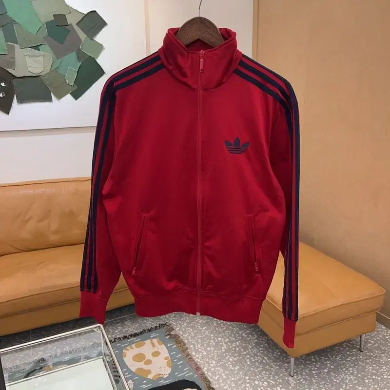 adidas アディダス ファイヤーバード トラックトップス ジップアップ 赤 ジャージ 90 C03242