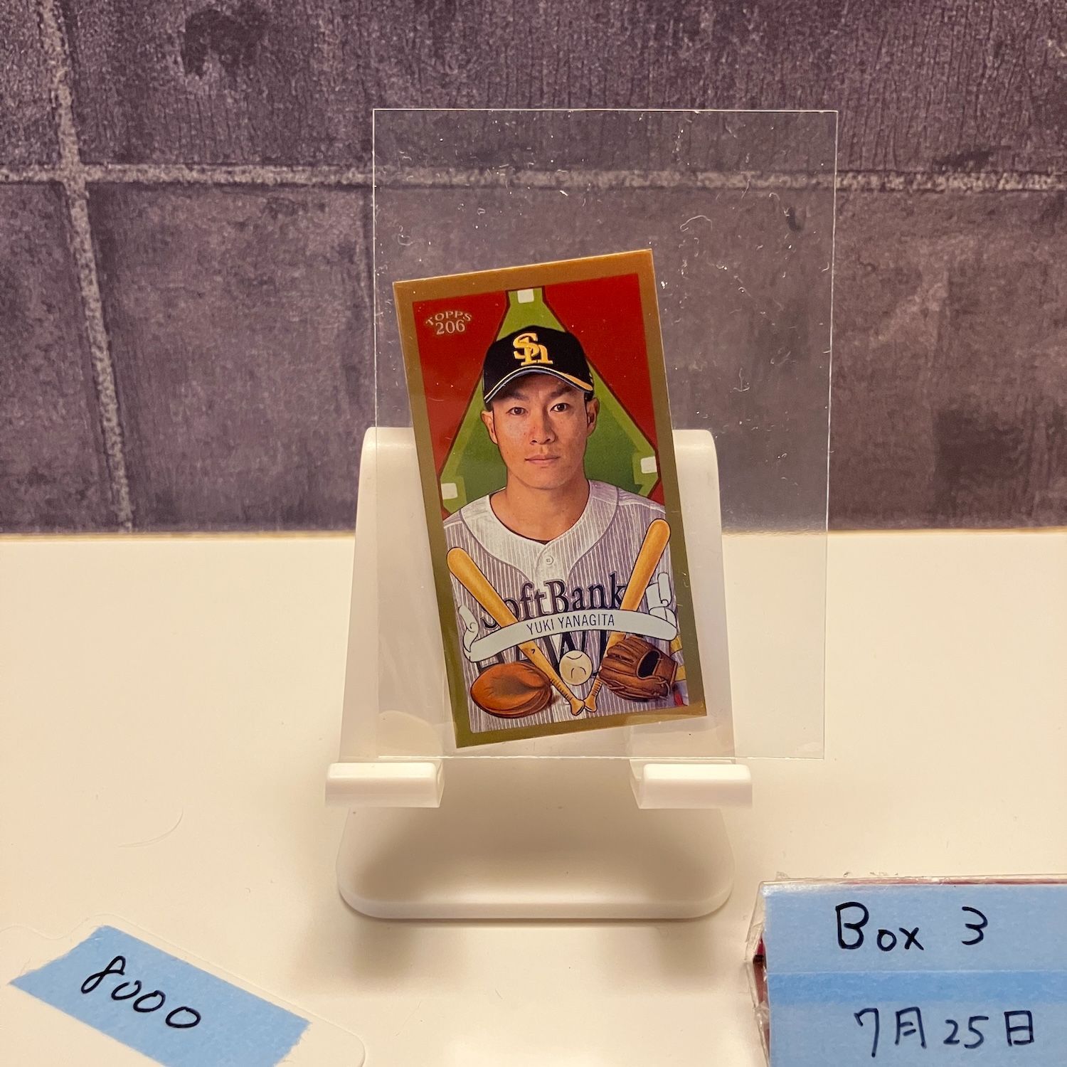 福岡ソフトバンクホークス柳田悠岐カード 2024 Topps 206 柳田悠岐 4/8 福岡ソフトバンクホークス Fish