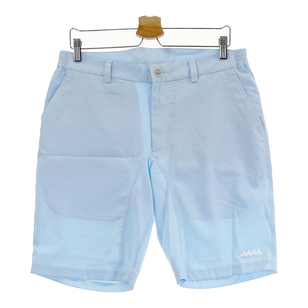 ムータマリン　ハーフパンツ　6 サイズ：6 MUTA MARINE ムータマリン ハーフパンツ ボーダー柄 ブルー