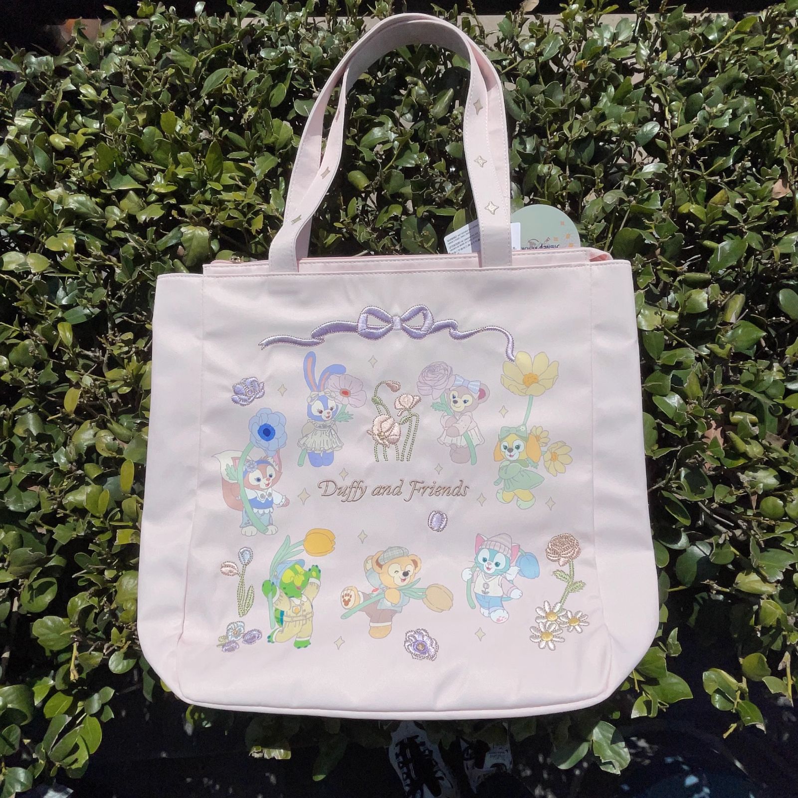 上海ディズニー　リーナベルとステラルー　トートバッグキャンバスバッグ リーナベル＆ステラルー トートバッグ❘上海ディズニー – リーナ