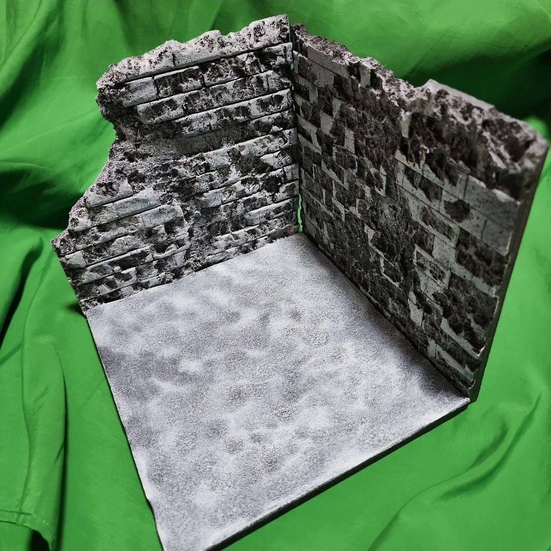 ジオラマ　ハンドメイド古城 ジオラマ ハンドメイド古城