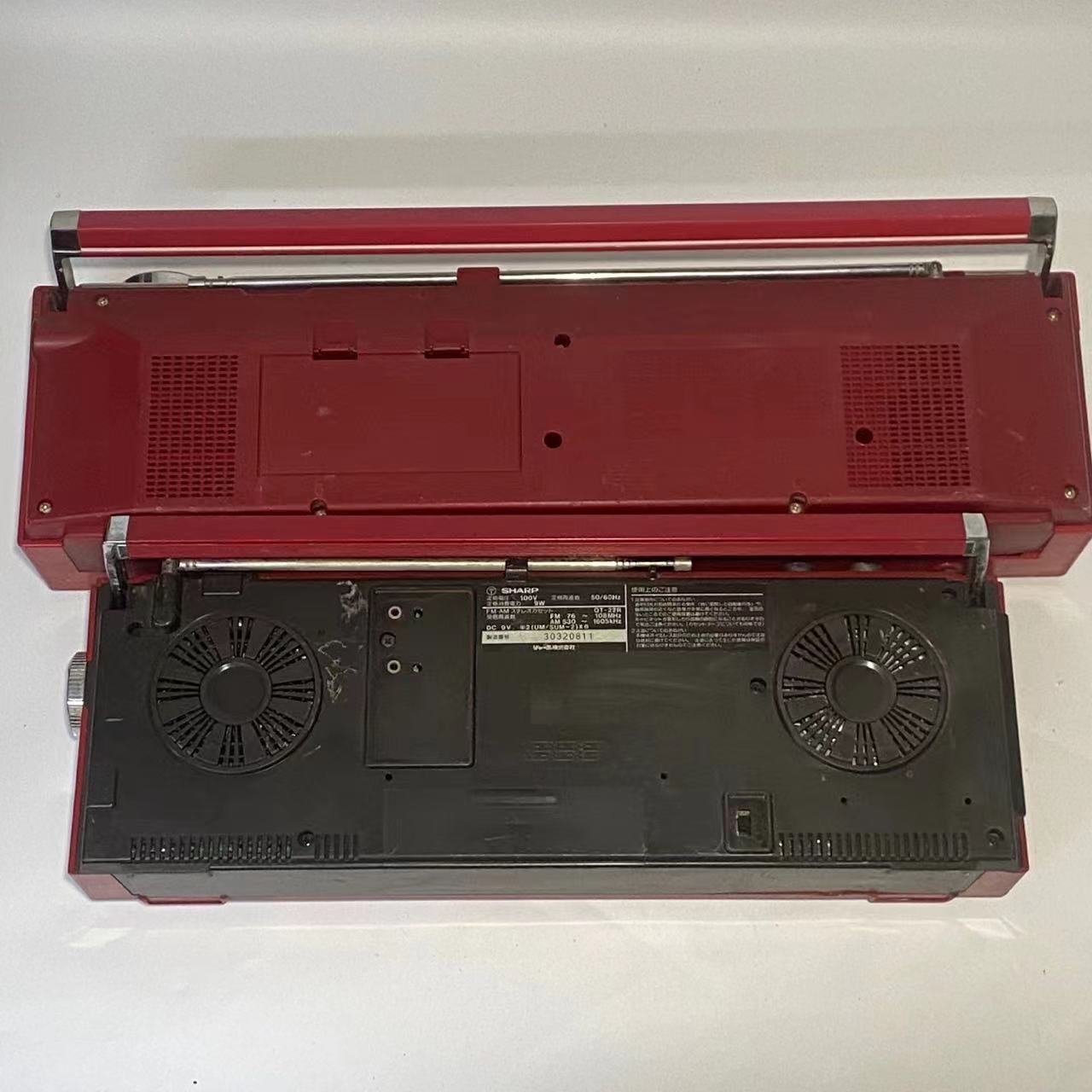 ジャンク品】SANYO サンヨー ダブルラジカセ MR-WU4MKⅡ & SHARP QT-22R ラジオカセ 昭和レトロ - メルカリ