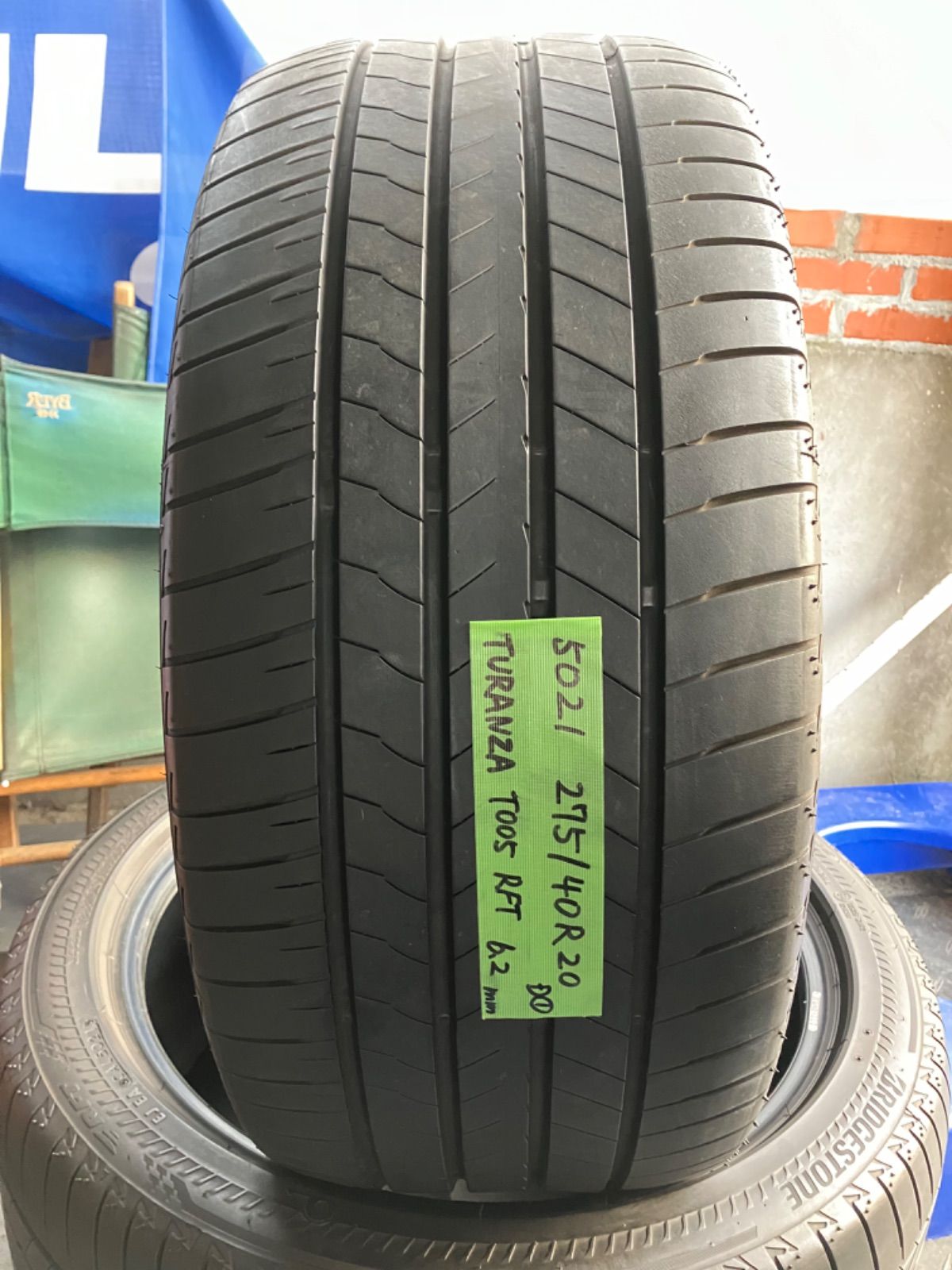 275/40R20 ブリヂストン BRIDGESTONE TURANZA T005 RFT