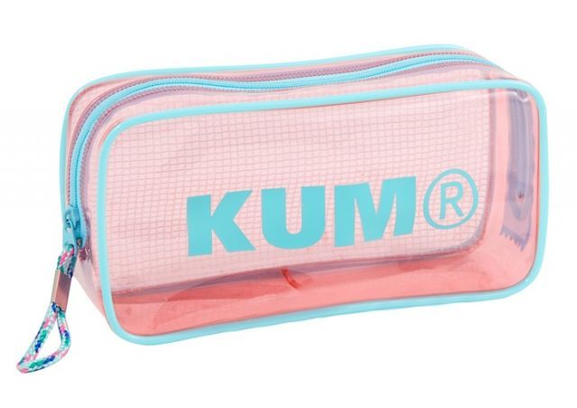 まとめ レイメイ藤井 KUM クリアペンポーチ ライトピンク KM175PQ ×10セット