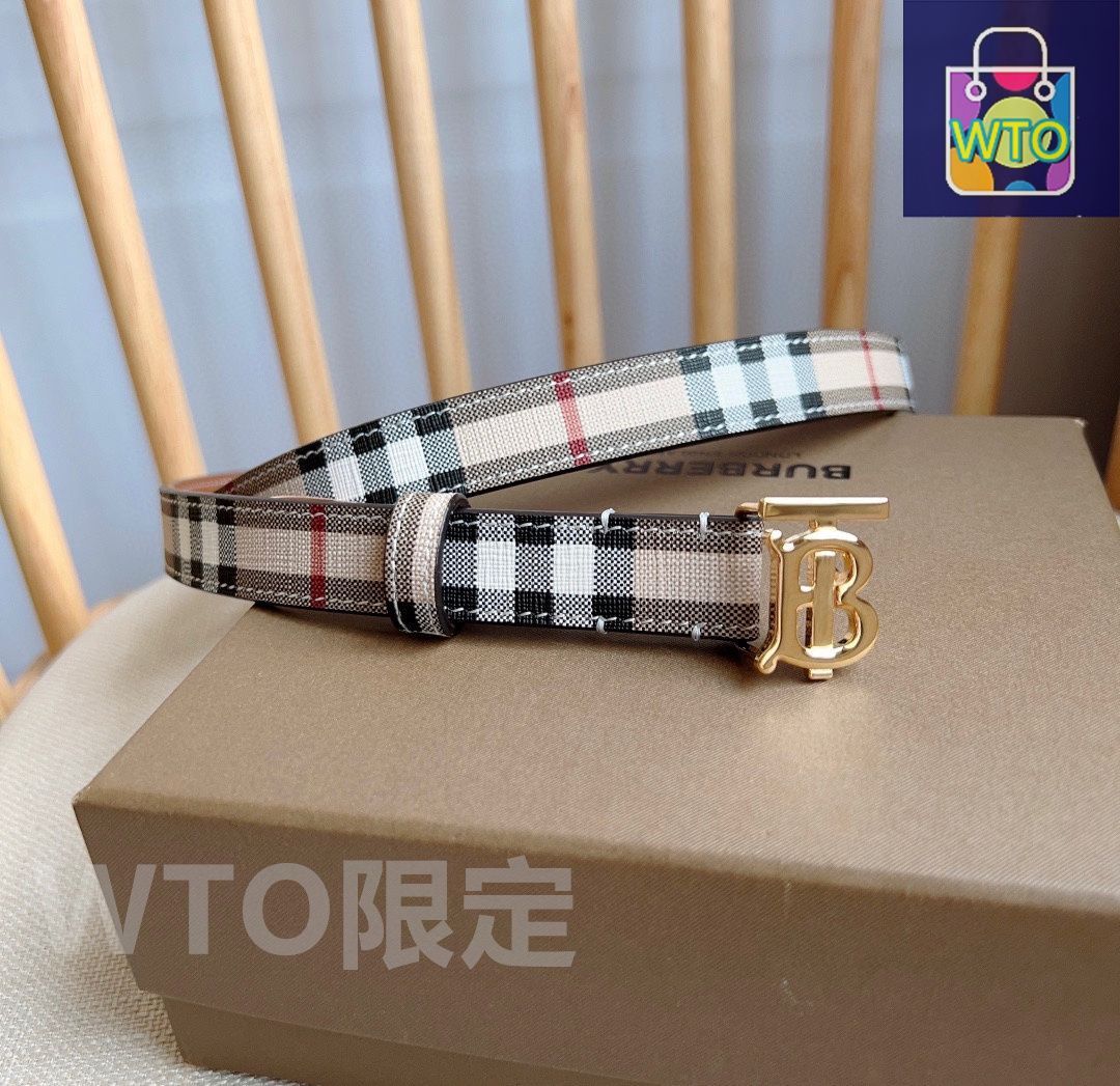 美品★Burberry　バーバリー　ベルト　ウエスト97-107cm Burberry ウエストベルト07 - メルカリ
