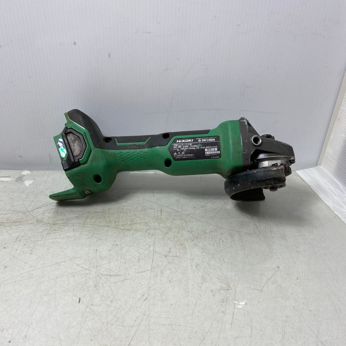 ΦΦHiKOKI ハイコーキ 研磨工具 ディスクグラインダー 36v G3610DA グリーン HRDEVELOPMENT_JP
