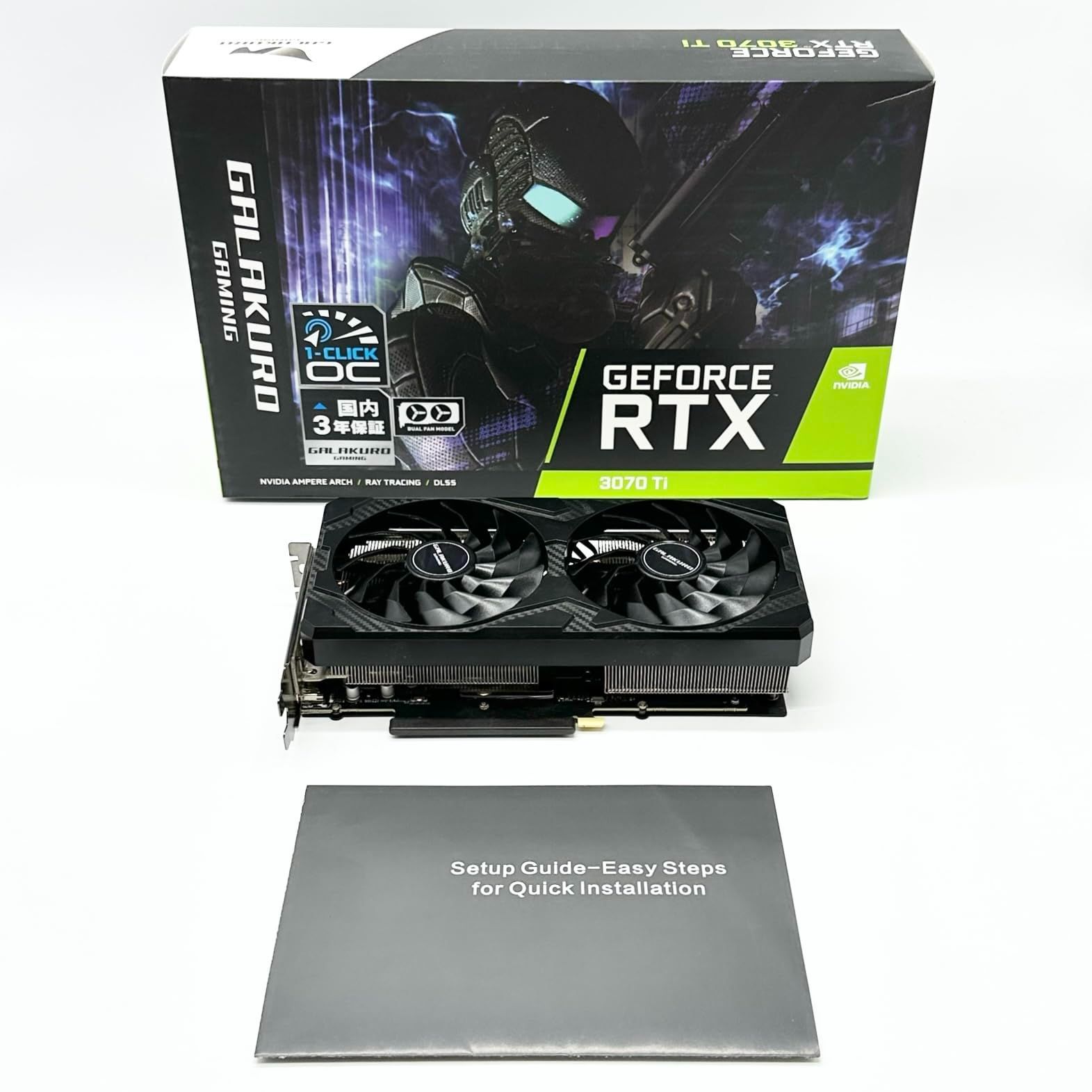 GALAKURO GAMING グラフィックボード GG-RTX3070TI-E