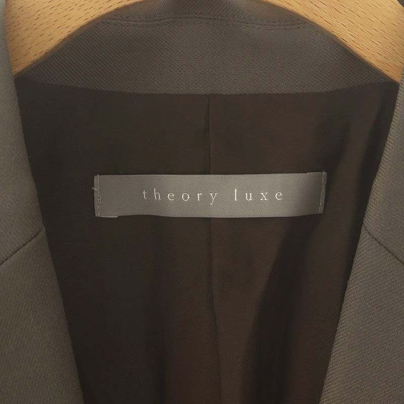 買取入荷】22AW theory luxe NEW SAXONY/OLIN ロングジレ