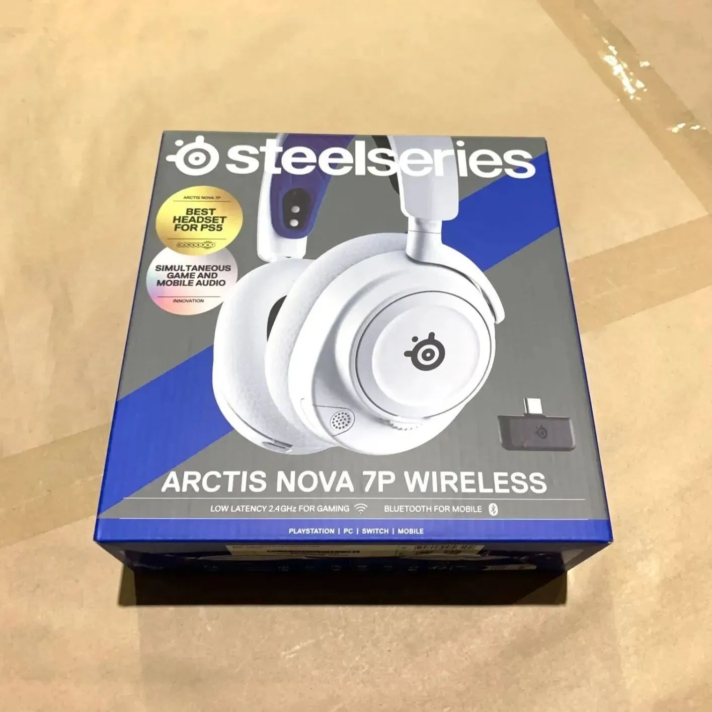 美品】SteelSeries ワイヤレス ゲーミングヘッドセット ARCTIS NOVA 7 