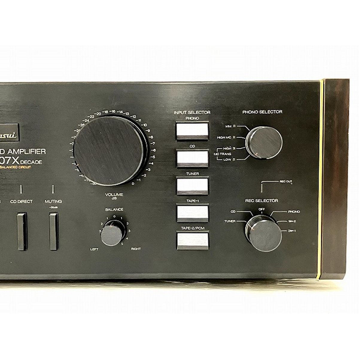 SANSUI サンスイ AU-D907X DECADE プリメインアンプ インテグレーテッドアンプ 音響 オーディオ ジャンク O8929532 -  メルカリ