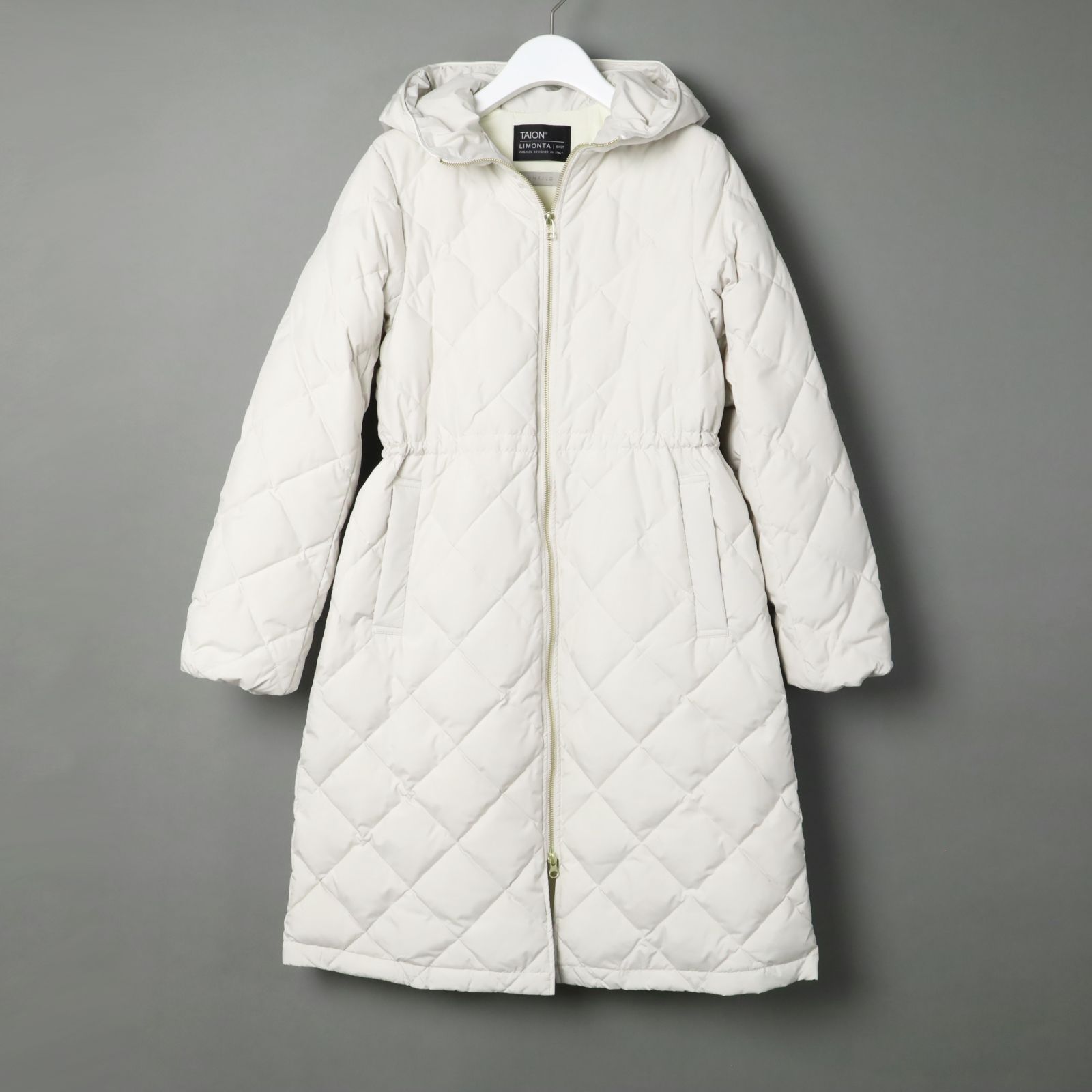 新品 アンフィ―ロ TAION×UNFILO Aラインコート ダウンコート