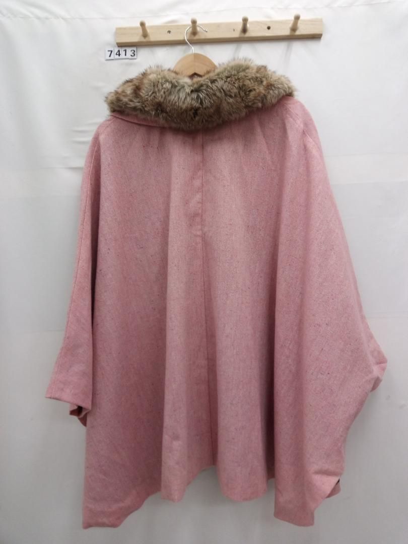 hiromichi nakano ヒロミチ ナカノ着物用 ポンチョ風ケープコート