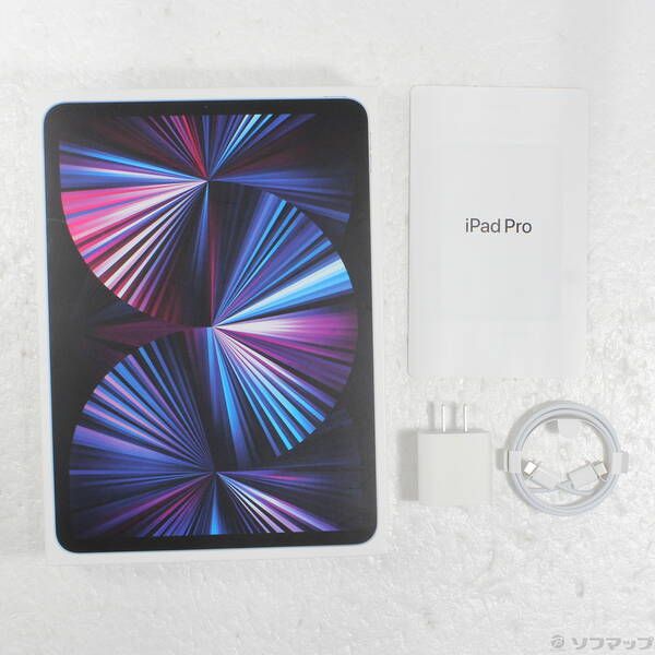 中古品〕 iPad Pro 11インチ 第3世代 256GB シルバー MHQV3J／A