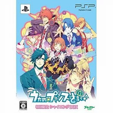PSPソフト うたの プリンスさまっ♪シャイニングBOX 版 予約特典 スコアブック ソフマップ特典 ドラマCD Sクラス ハラハラ ドキドキ バラエティ実技試験 付