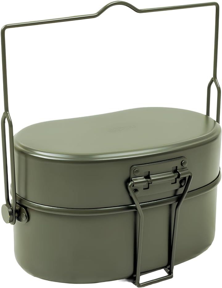 MiliCamp 戦闘飯盒2型 再生産版 自衛隊山岳飯盒弐型 2合炊き 飯ごう