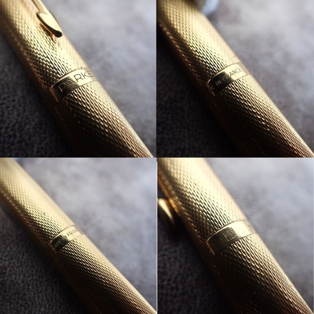 PARKER パーカー 万年筆】K14（585刻印）ペン先使用 / 英国伝統の高級