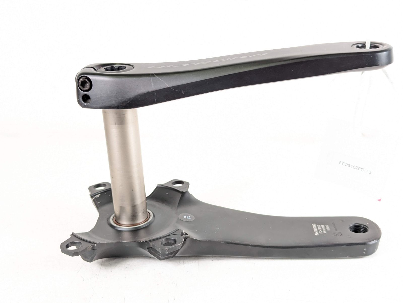 並品】Shimano シマノ ULTEGRA FC R8100 165mm クランクアーム 