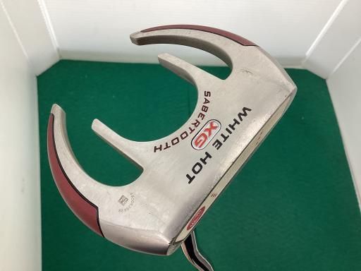 オデッセイ WHITE HOT XG SABERTOOTH 33インチ パター PT スチール フレックスその他 メンズ 男性用 右利き 右用 Cランク ゴルフクラブ