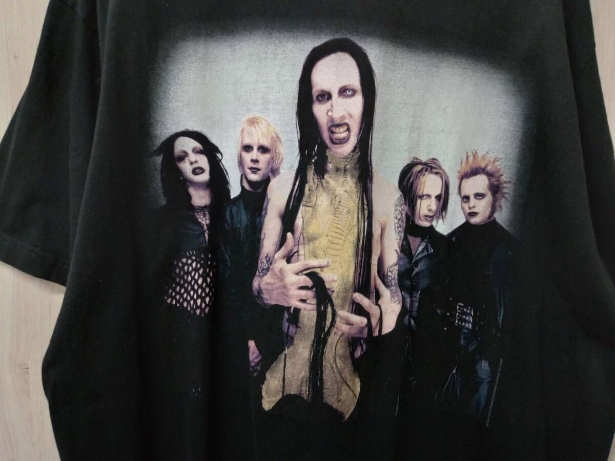 BG 2000 Marilyn Manson マリリン・マンソン／半袖Tシャツ／GUNS,GOD 