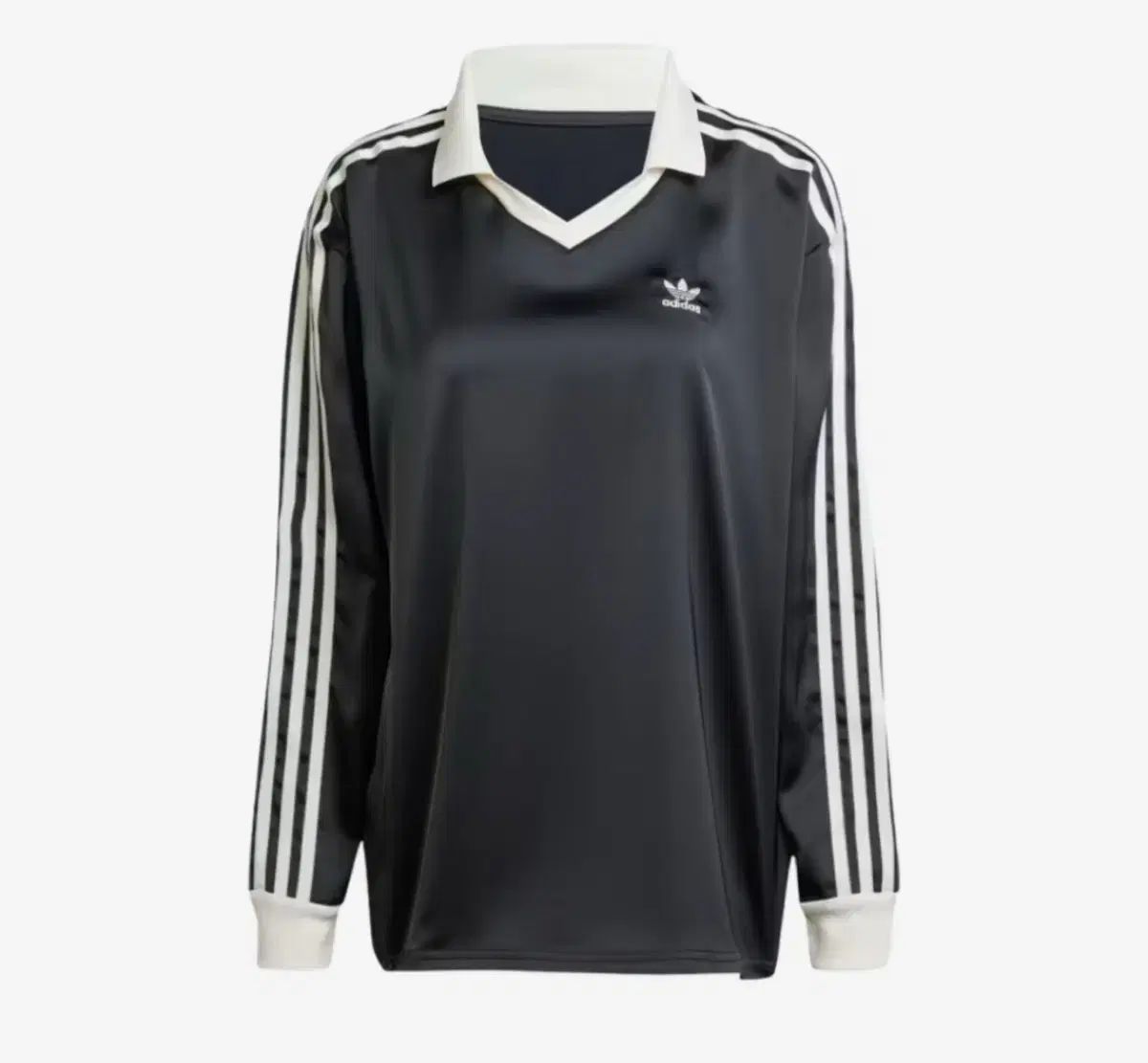 アディダス サテン ロングスリーブ m