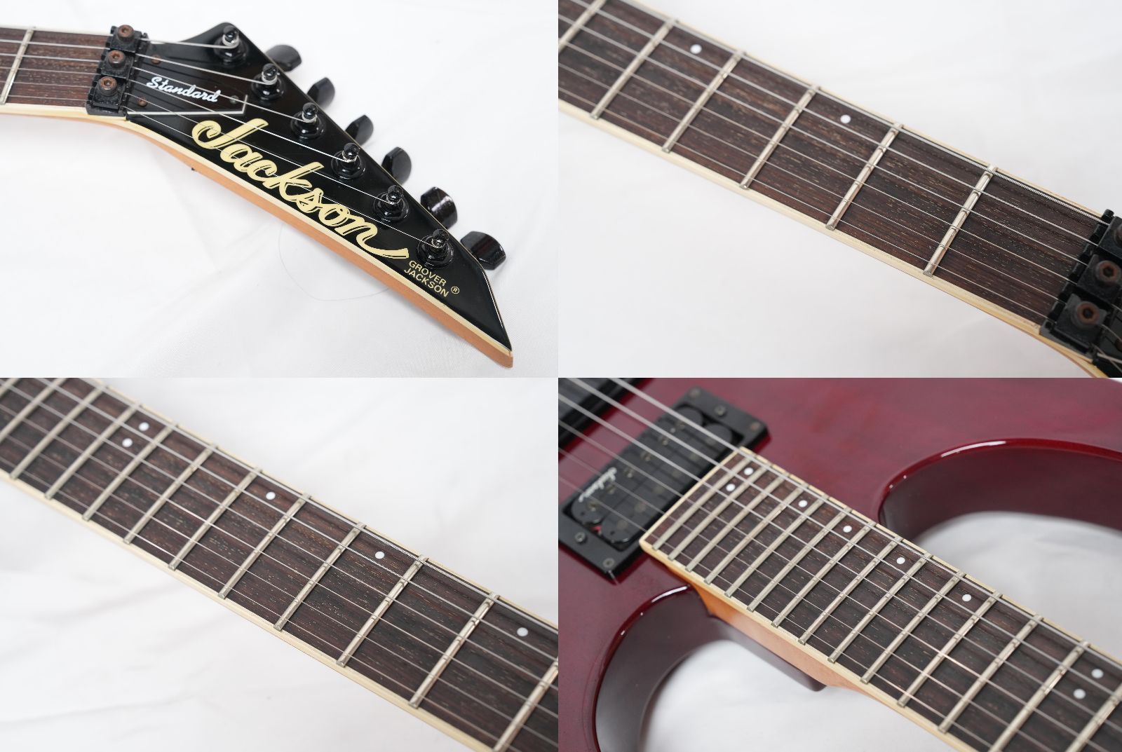 ☆Jackson☆SUPER DINKY STANDARD CHERRY Mahoganyボディ デカロゴ 90