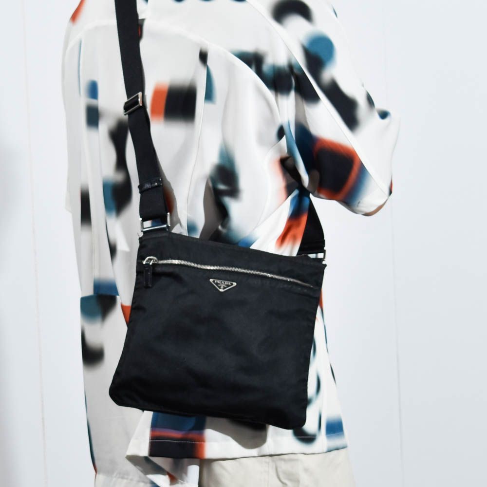 中古USED PRADA ショルダーバッグ ナイロン 三角ロゴ 72039 - メルカリ