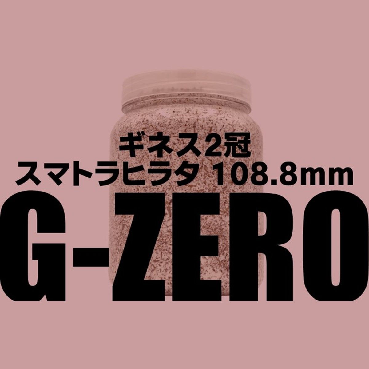 ギネス2冠 スマトラオオヒラタ108.8mm【DDA】G-ZERO 菌糸 1500ボトル 3本セット dda クワガタ 菌糸瓶 菌糸ビン 幼虫 エサ