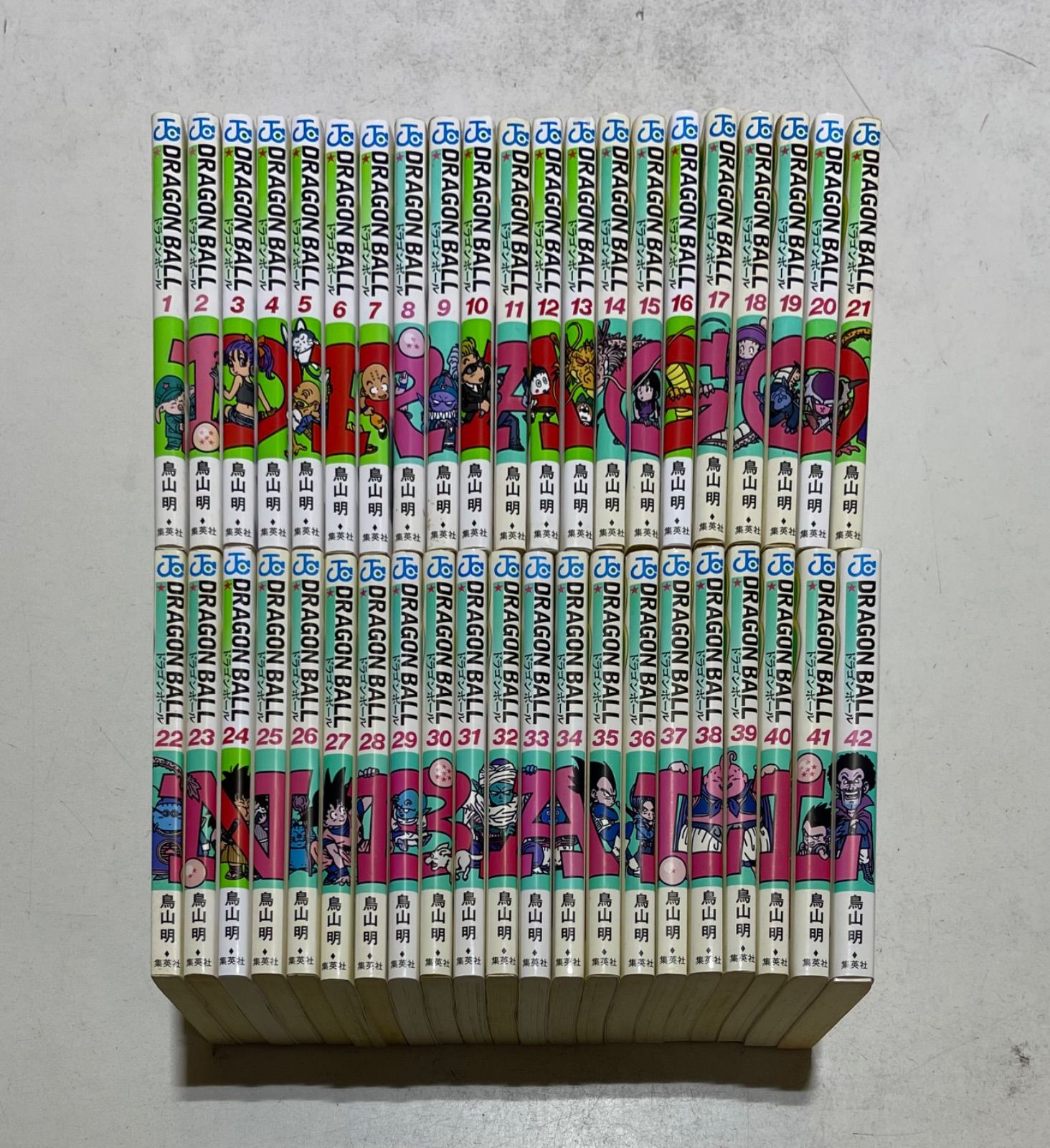 ドラゴンボール全42巻セット鳥山明集英社おまけ付き
