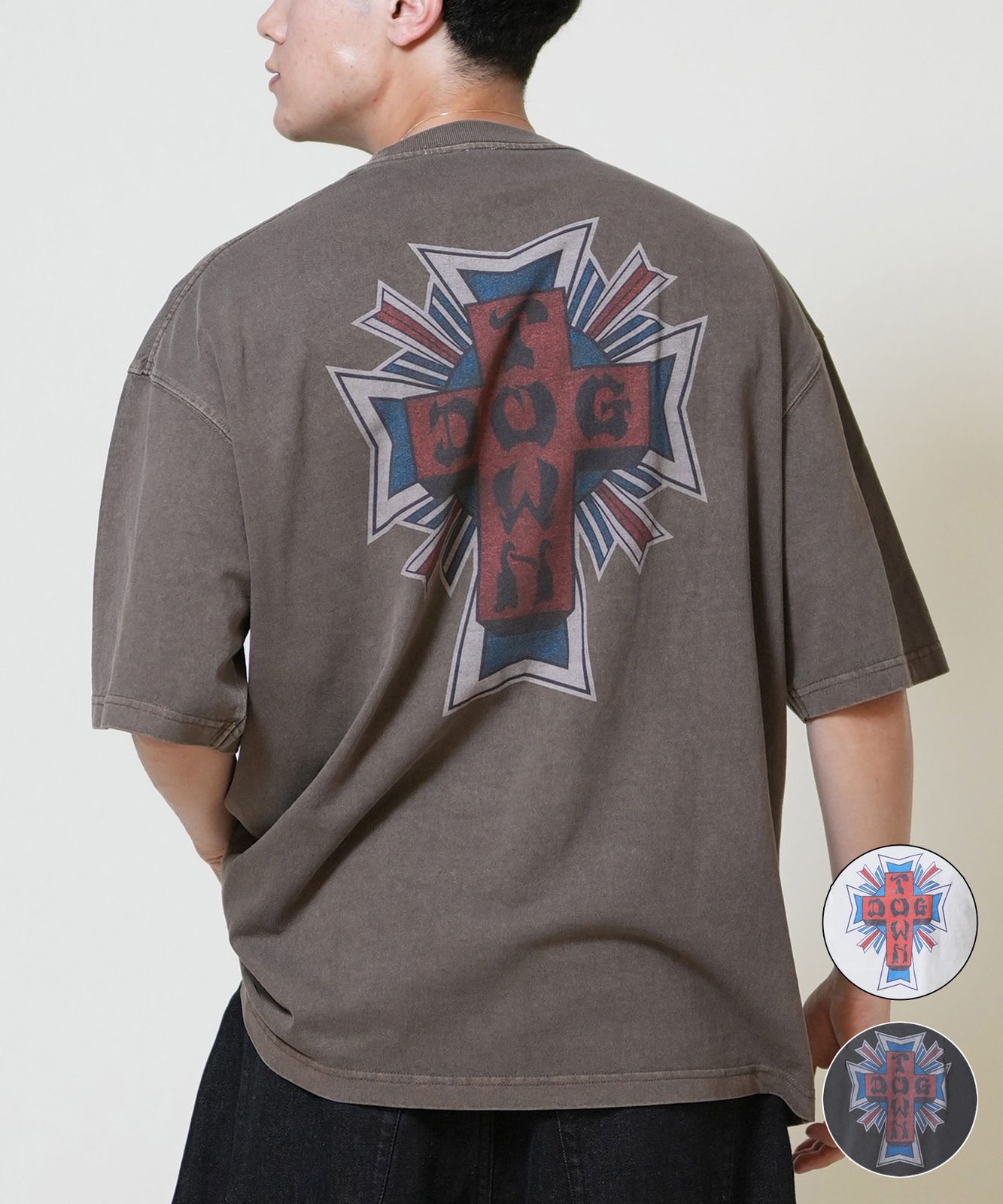 DOGTOWN ドッグタウン Tシャツ 半袖 メンズ DOG オーバー バックプリント O 70s OG T 半袖Tシャツ TOWN - ドッグタウン（Tシャツ・カットソー｜トップス）：メンズ
