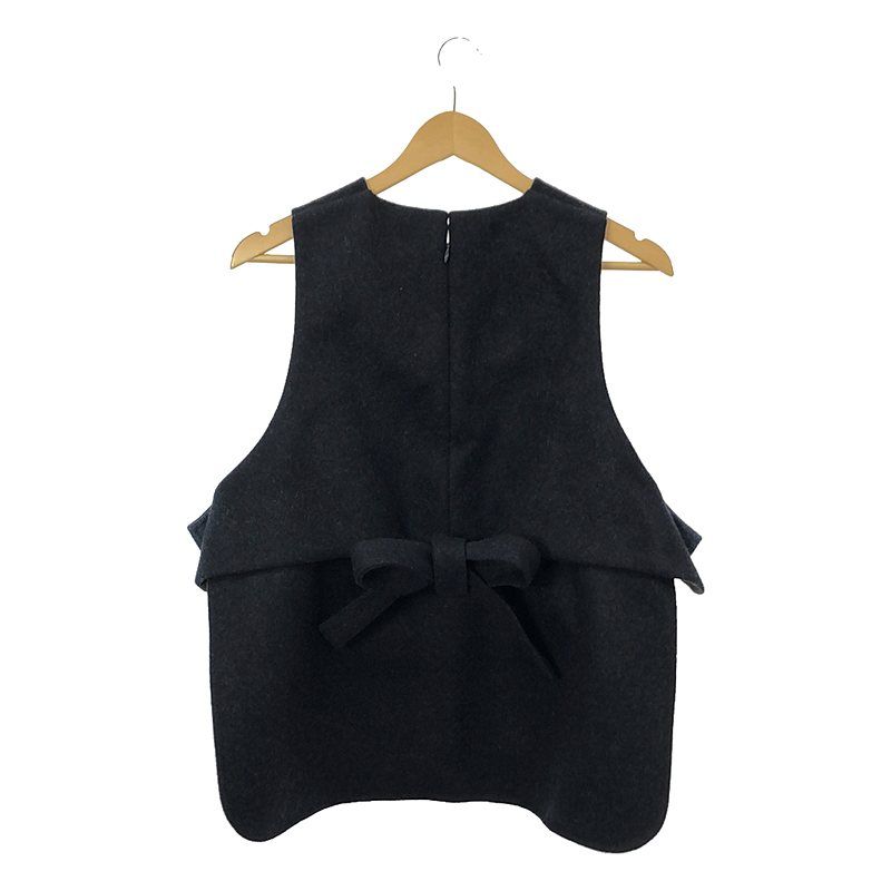 ENFOLD / エンフォルド | 2023AW | WIDE-BOX VEST ウールベスト | 38