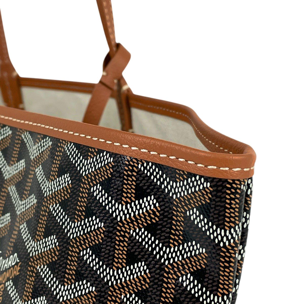 Goyard　サンルイPM　ブラウンキャンバスショルダーバッグ　トートバッグ 楽天市場】【バッグ】GOYARD ゴヤール サンルイPM トートバッグ