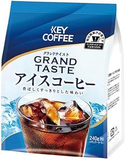 キーコーヒー グランドテイストアイスコーヒー 240g×6袋入