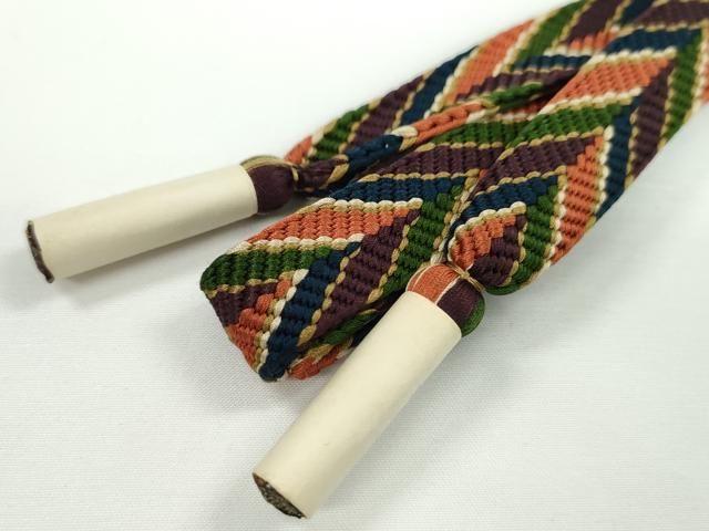 平和屋本店□極上 有職組紐道明 帯締め 笹浪組 法隆寺 本科 宮内庁御用