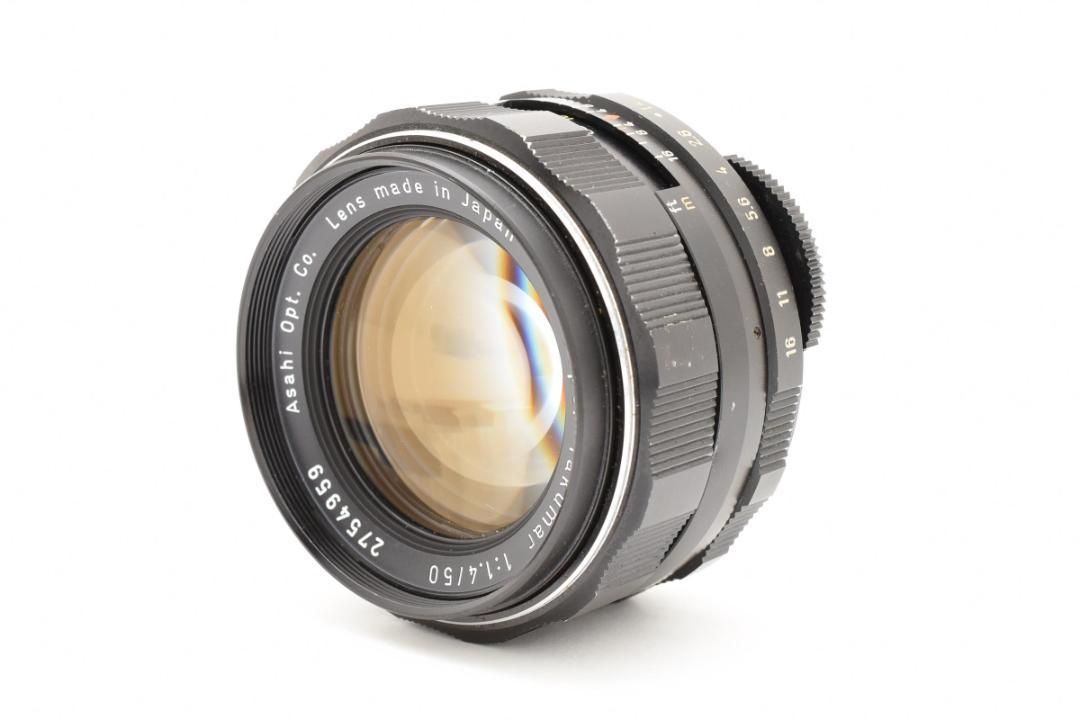 【黄変なし】Super Takumar 50mm F1.4 フード付 C024 黄変なし】Super Takumar 50mm F1.4 フード付 C024 - メルカリ